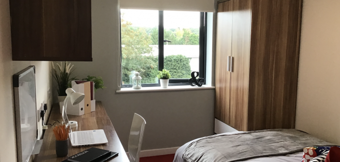 Each room has space for working